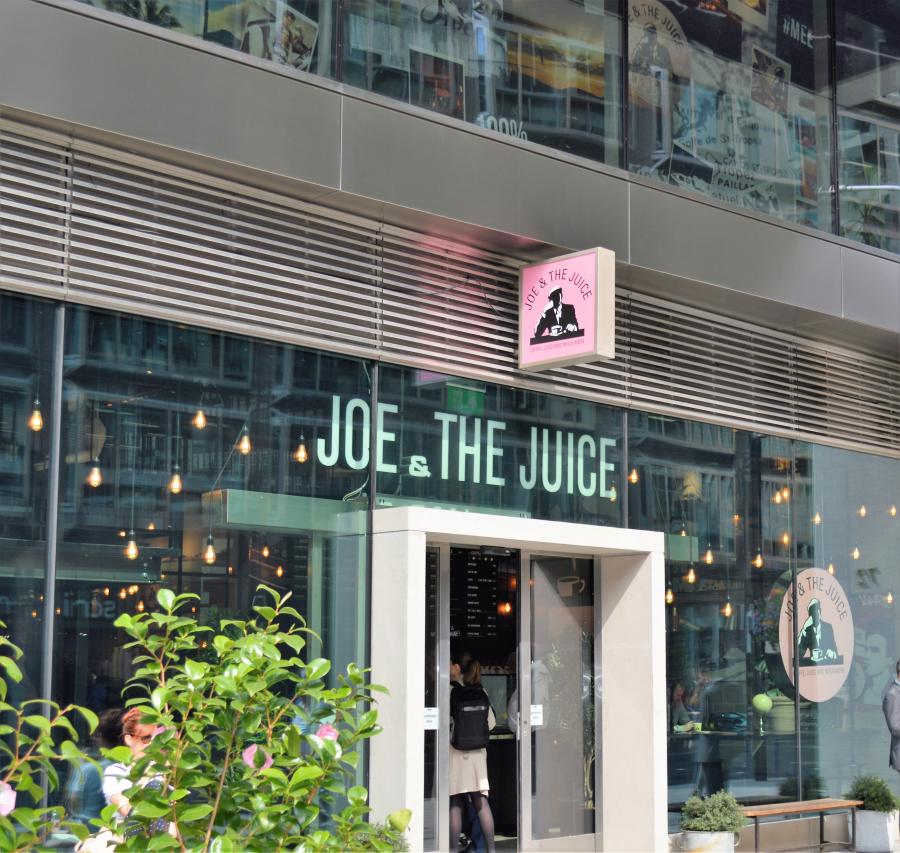 Joe & The Juice at Cardinal Place Victoria