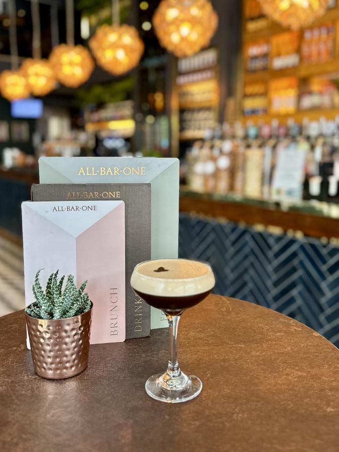 An espresso martini from All Bar One